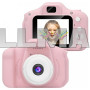 Цифровой детский фотоаппарат X200 Smart Kids Camera розовый